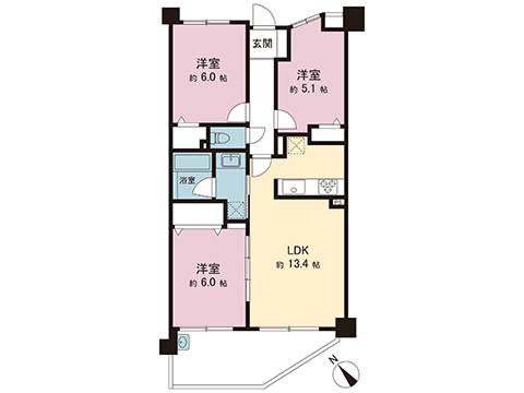 中古マンション 府中市小柳町３丁目 京王線多磨霊園駅 4,180万円