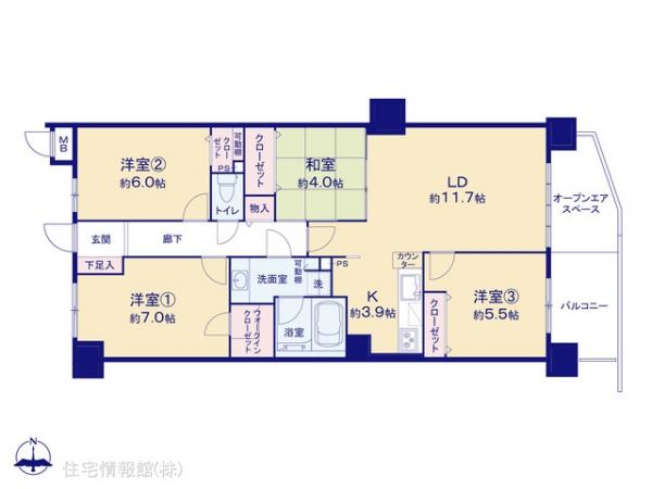 中古マンション 神奈川県川崎市川崎区小田５丁目16-1 JR東海道本線(東京〜熱海)川崎駅 4,490万円
