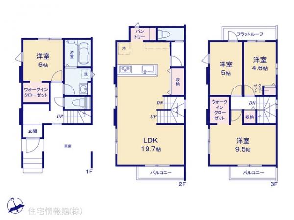 新築戸建 埼玉県さいたま市浦和区瀬ヶ崎５丁目637-1 JR京浜東北線浦和駅 4,690万円