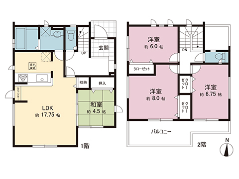 新築戸建 神奈川県平塚市南金目 小田急線東海大学前駅 3,580万円