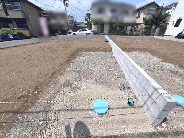 平塚市花水台 土地 現地土地写真