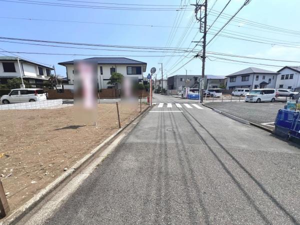 平塚市花水台 土地 現地土地写真