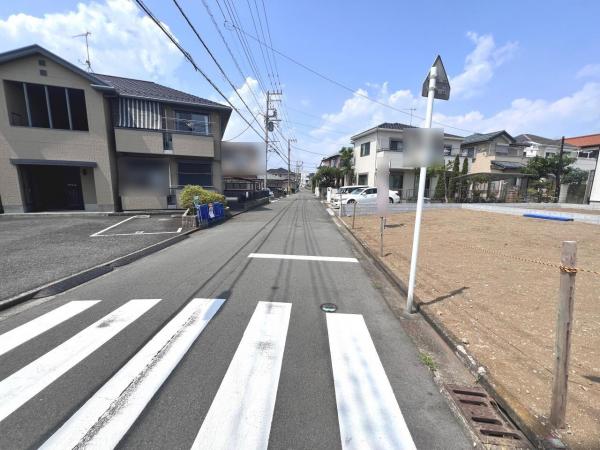 平塚市花水台 土地 現地土地写真