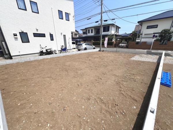 平塚市花水台 土地 現地土地写真