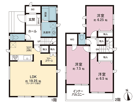 新築戸建 宇都宮市東塙田１丁目 JR東北本線（宇都宮線）宇都宮駅 3,690万円