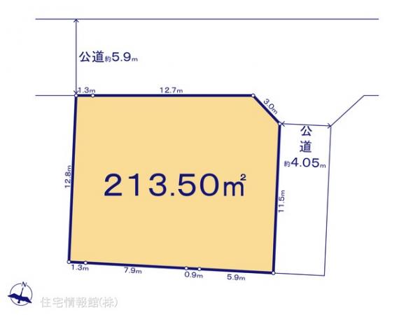 土地 埼玉県上尾市小泉９丁目11-14 JR高崎線北上尾駅 3,580万円
