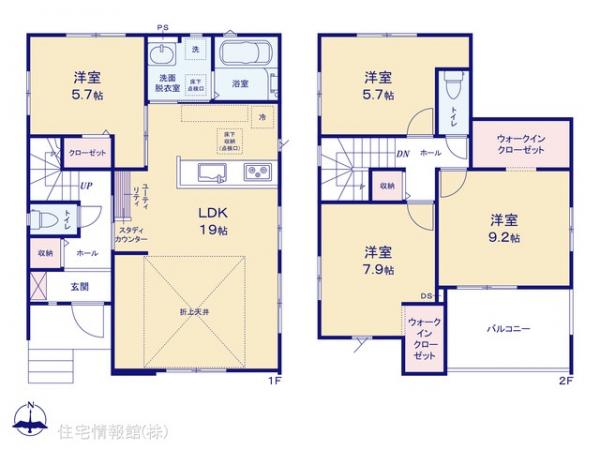 新築戸建 千葉県我孫子市船戸３丁目1159-24 JR常磐線（上野〜取手）我孫子駅 3,999万円