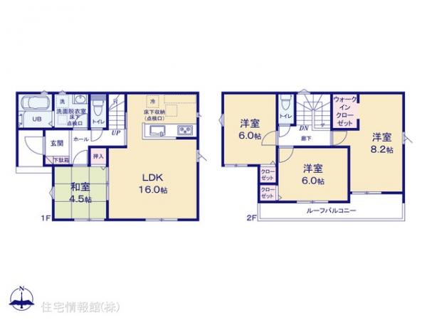 新築戸建 神奈川県平塚市徳延128-5 JR東海道本線(東京〜熱海)平塚駅 3,380万円
