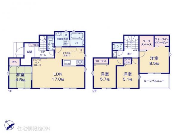 新築戸建 神奈川県横浜市泉区下和泉３丁目28 相鉄いずみ野線ゆめが丘駅 4,680万円