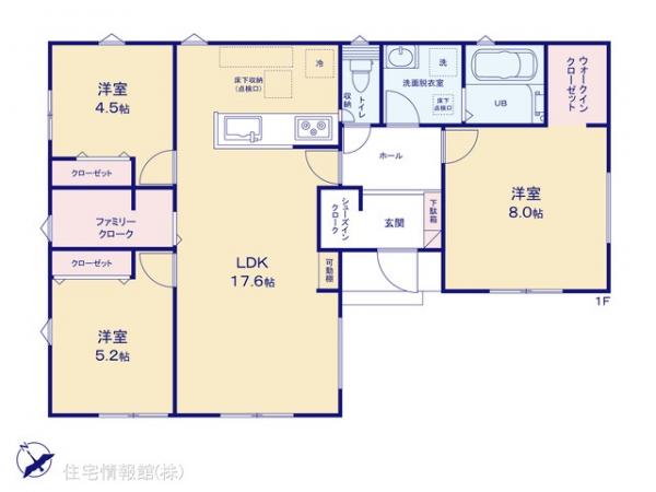 新築戸建 神奈川県横浜市泉区下和泉３丁目28 相鉄いずみ野線ゆめが丘駅 5,280万円