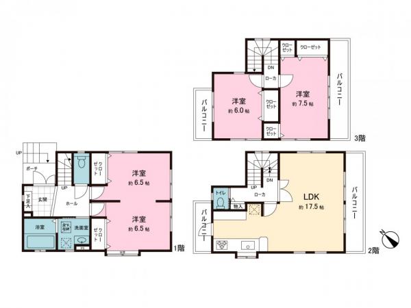 中古戸建 川口市戸塚東３丁目 JR武蔵野線東川口駅 3,980万円