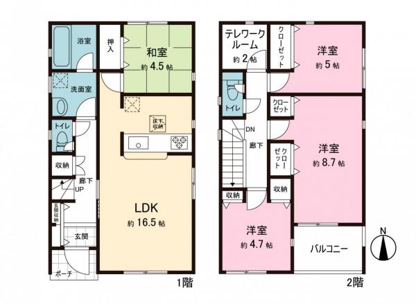 新築戸建 埼玉県川口市大字前野宿 埼玉高速鉄道鳩ケ谷駅 3,680万円