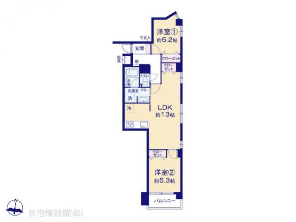 中古マンション 東京都足立区興野１丁目7-17 東武伊勢崎線西新井駅 2,780万円