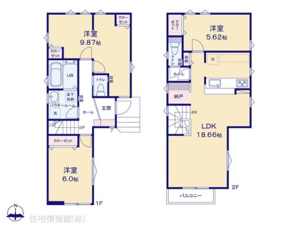 新築戸建 神奈川県大和市上草柳２丁目1436-14 相鉄本線大和駅 5,299万円
