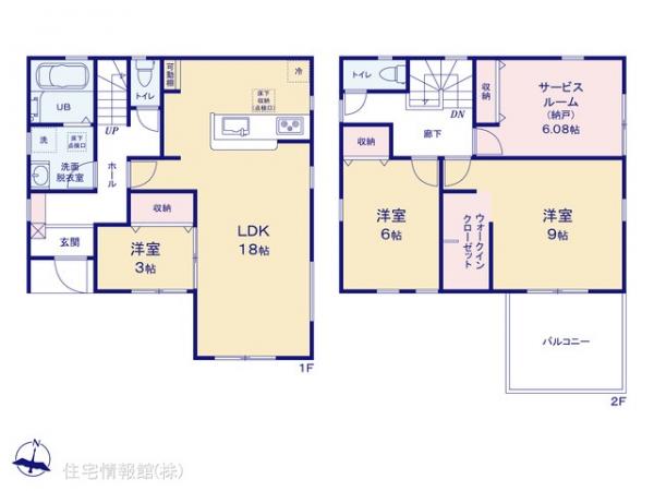 新築戸建 埼玉県吉川市保１丁目 JR武蔵野線吉川駅 3,880万円