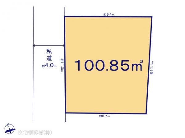 土地 埼玉県春日部市大場283-41 東武伊勢崎線武里駅 1,999万円