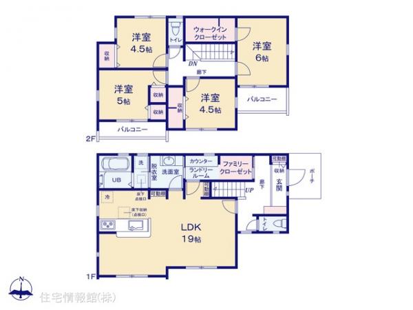 新築戸建 神奈川県横浜市瀬谷区橋戸３丁目 相鉄本線瀬谷駅 5,880万円