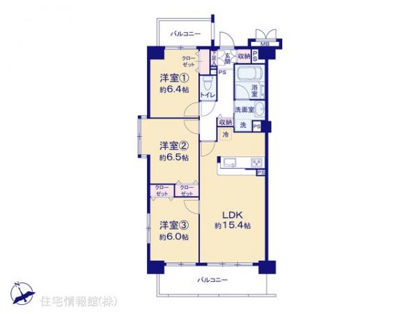 中古マンション 埼玉県和光市新倉３丁目8-28 有楽町線和光市駅 3,199万円