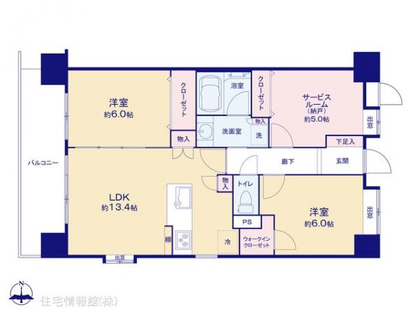 中古マンション 埼玉県川口市栄町２丁目4-7 JR京浜東北線川口駅 5,999万円
