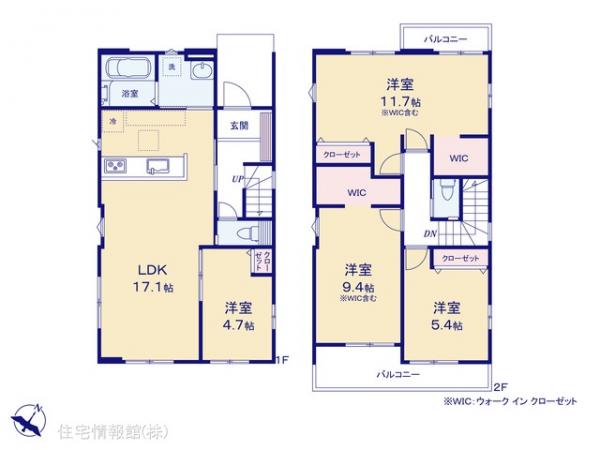 新築戸建 埼玉県さいたま市桜区中島３丁目457-5 JR埼京線南与野駅 5,898万円