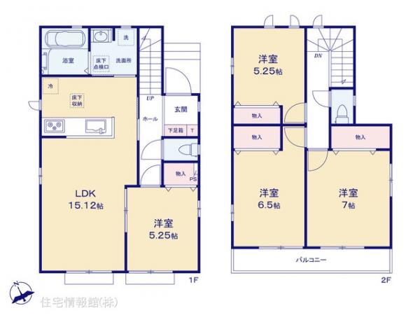 新築戸建 埼玉県北足立郡伊奈町西小針１丁目131 埼玉新都市交通伊奈線内宿駅 3,090万円