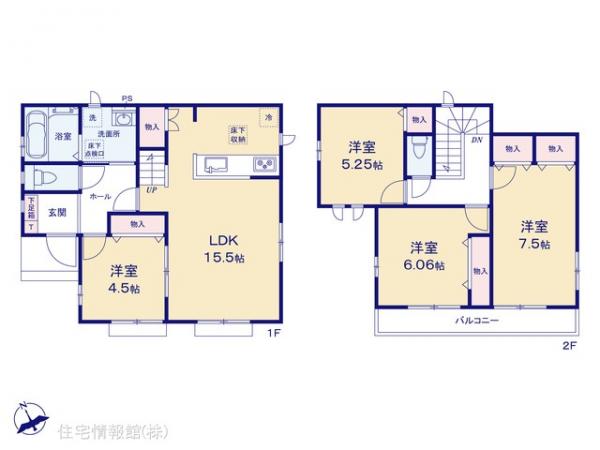 新築戸建 埼玉県北足立郡伊奈町西小針１丁目131 埼玉新都市交通伊奈線内宿駅 2,890万円
