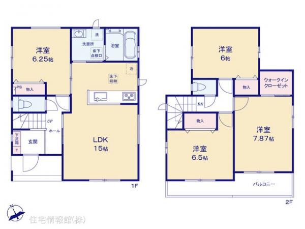 新築戸建 埼玉県北足立郡伊奈町西小針１丁目131 埼玉新都市交通伊奈線内宿駅 3,390万円