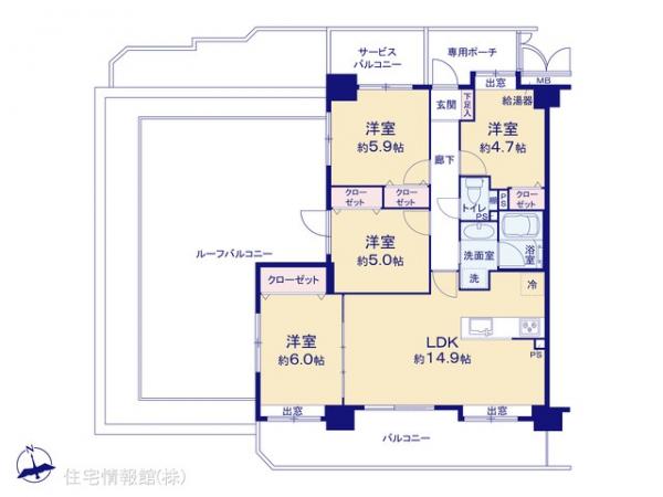 中古マンション 埼玉県さいたま市南区辻８丁目9-6 JR埼京線北戸田駅 4,499万円
