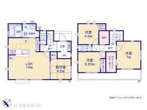 新築戸建 東京都昭島市拝島町５丁目 JR青梅線拝島駅 3,180万円