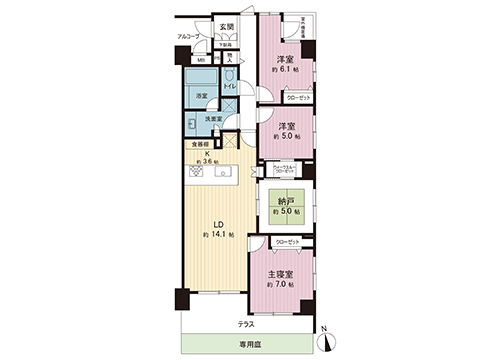 中古マンション 中郡大磯町大磯 JR東海道本線(東京〜熱海)大磯駅 4,220万円