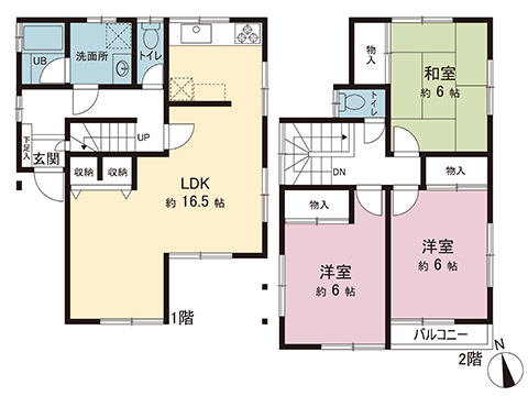 中古戸建 横浜市戸塚区戸塚町 JR東海道本線(東京〜熱海)戸塚駅 3,380万円