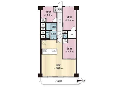 中古マンション 横浜市青葉区藤が丘１丁目 東急田園都市線藤が丘駅 3,790万円