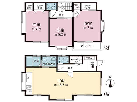 中古戸建 座間市ひばりが丘１丁目 小田急江ノ島線鶴間駅 2,699万円