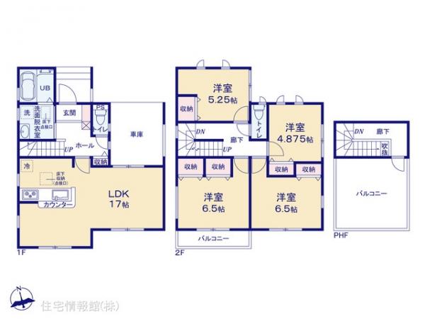 新築戸建 千葉県千葉市中央区亀井町17-16 千葉都市モノレール県庁前駅 3,790万円