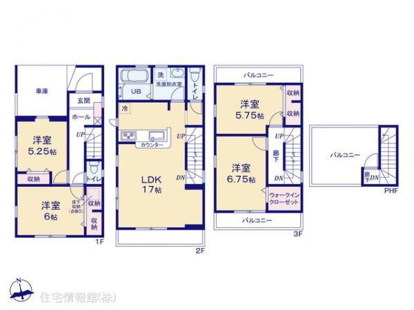 新築戸建 千葉県千葉市中央区亀井町17-16 千葉都市モノレール県庁前駅 3,590万円