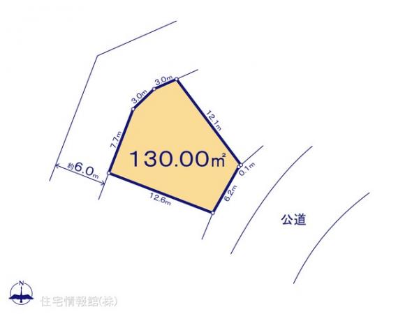 土地 東京都八王子市中山498-1 京王線長沼駅 1,890万円