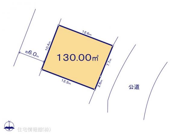 土地 東京都八王子市中山498-1 京王線長沼駅 1,890万円