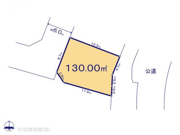 土地 東京都八王子市中山498-1 京王線長沼駅 1,890万円