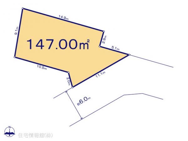 土地 東京都八王子市中山498-1 京王線長沼駅 1,990万円
