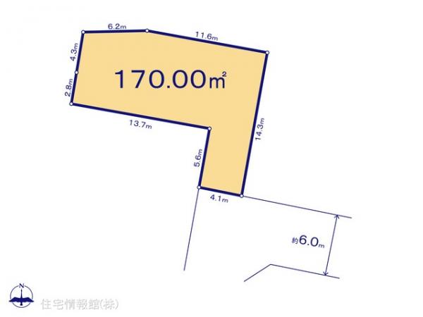 土地 東京都八王子市中山498-1 京王線長沼駅 1,990万円