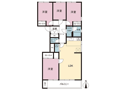 中古マンション 調布市柴崎２丁目 京王線柴崎駅 3,090万円