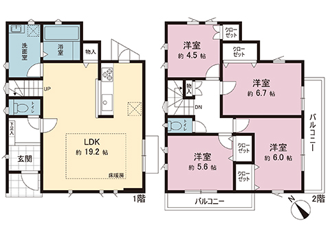 新築戸建 横浜市戸塚区柏尾町 JR東海道本線(東京〜熱海)戸塚駅 4,280万円