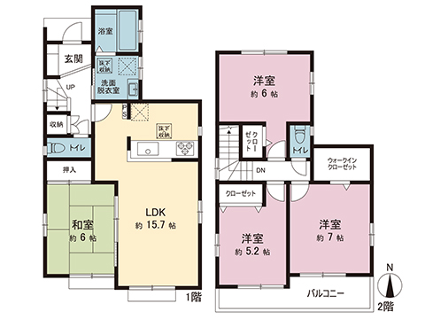 中古戸建 柏市東山１丁目 東武野田線新柏駅 2,250万円