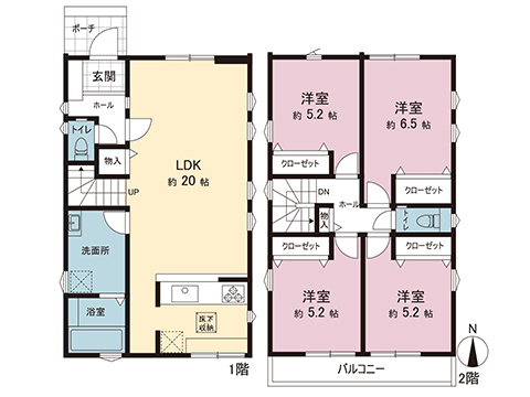 新築戸建 埼玉県川口市元郷３丁目 埼玉高速鉄道川口元郷駅 5,599万円