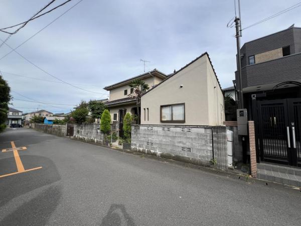 北葛飾郡松伏町13期 前面道路含む現地写真