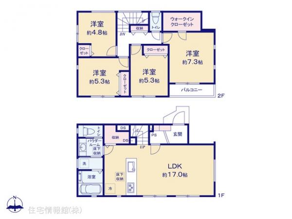 新築戸建 神奈川県横浜市港北区日吉本町６丁目7-24 横浜市営地下鉄グリーンライン日吉本町駅 7,980万円