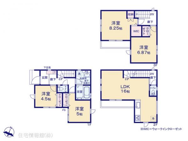 新築戸建 埼玉県志木市中宗岡２丁目7-50 東武東上線志木駅 3,280万円