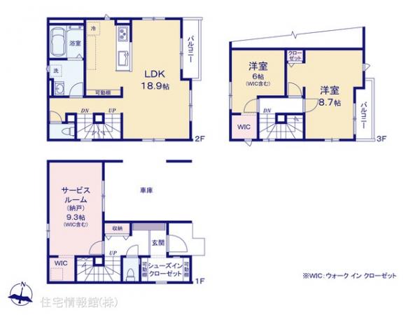 新築戸建 東京都足立区大谷田５丁目21-3 千代田線北綾瀬駅 5,098万円