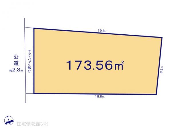 土地 愛知県一宮市三条字通25-7 名鉄名古屋本線名鉄一宮駅 1,180万円