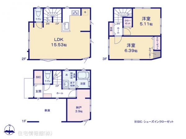 新築戸建 埼玉県川口市並木１丁目8-8 JR京浜東北線西川口駅 4,480万円